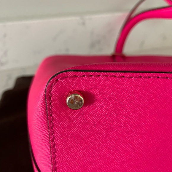 Kate Spade Leather Tote Bag Pink - Picture 8 of 16